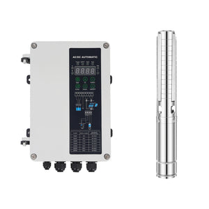 aluminum die-casting housing with 450v external  acdc automatic switching function water pump controller