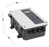 aluminum die-casting housing with 450v external  acdc automatic switching function water pump controller
